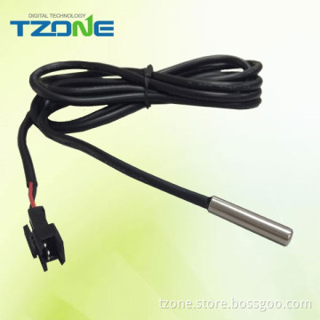 easy to connect DS18B20 temperature sensor with siemens pad